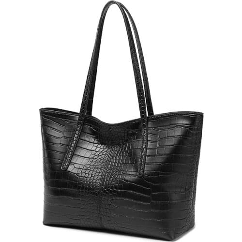 Handbag Large Capacity 2021 Summer New Crocodile Pattern European and American Fashion One-shoulder Diagonal Bag Female Tote Bag