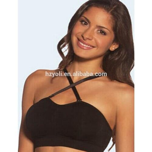 Womens High Impact Full Coverage Wire Free Fitness dress bra as seen on TV push up breathable runner sporter bra