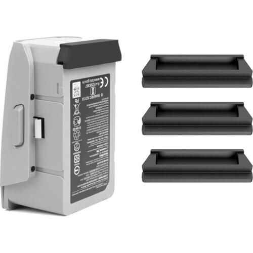 3pcs Silicone Battery Contacts Protective Cover Dust Cover Damp Proof Hood Short-circuit Protective for DJI Mavic Air 2 Drone