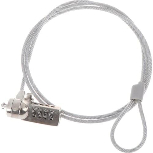 4 Digit Security Password Computer Lock Anti-theft Chain For Notebook PC Laptop Anti-theft Lock Combination Security Lock