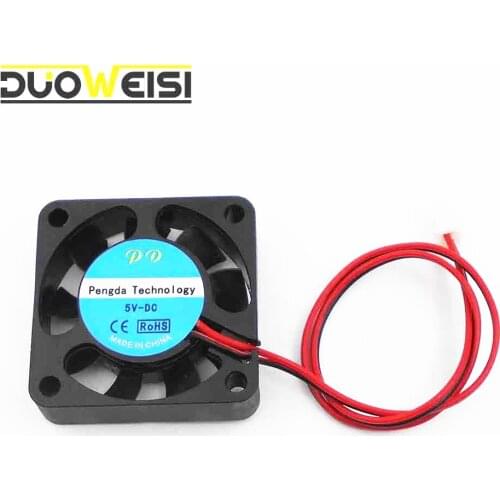 DuoWeiSi 3D Printer Parts 20pcs/lot 12V DC 40mm Cooling Fan For 3D Printer RAMPS Extruder RepRap Prusa 4cm fan