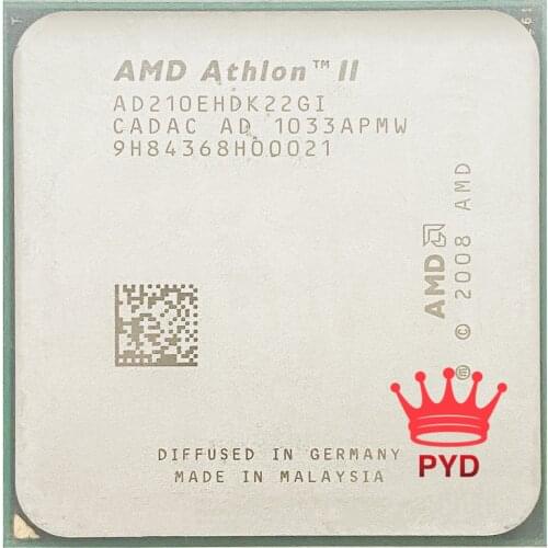 AMD Athlon II X2 210e 210 2.6 GHz dual-core CPU Processor AD210EHDK22GI Socket AM3