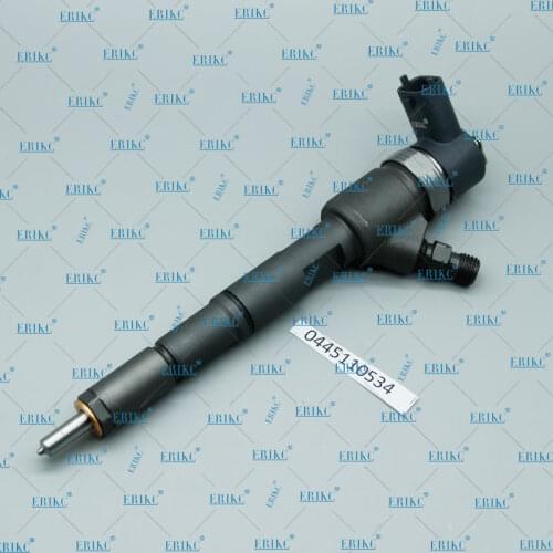 ERIKC 0445110534 Diesel Fuel Common Rail Injector 0445 110 534 Engine Fuel Injector Connector 0 445 110 534