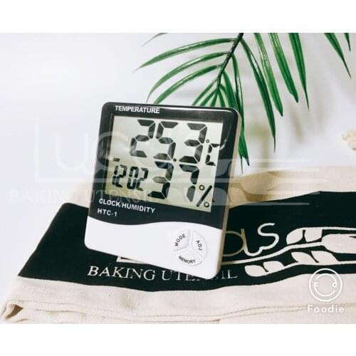 Lucas Baking Hygrometer Wall-Mounted Electronic Thermometer