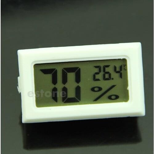 Hygrometer Thermometer Digital LCD Temperature Humidity Meter 10%~99%RH