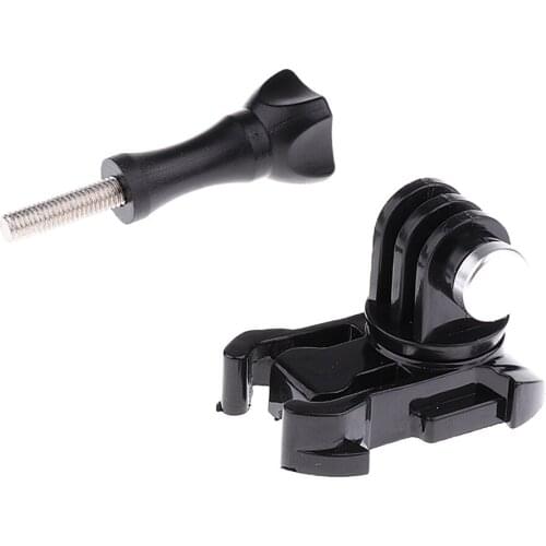 360 Degree Rotary Base Mount + Long Screw Bolt for GoPro Hero 5 4 3 2 Sports Camera