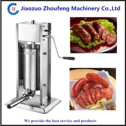 Commercial home use hot dog sausage filling stuffer machine for sale