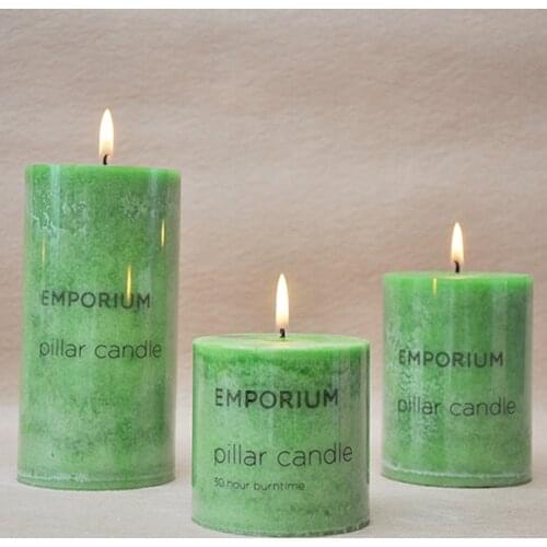 Sea Beautiful Light Aromatherapy Oil Candle Green Scented Candles Wedding Decoration Party Candle Bougie Parfum Candles 50KO308