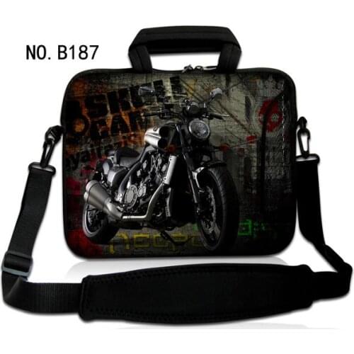 Motorcycle Laptop Bag 13.3/14.1/15.6 inch Notebook Shoulder Bag Macbook Air Pro Handbag Computer Messenger Briefcase