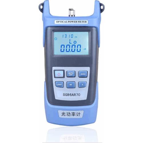 FTTH handheld Fiber Optical Power Meter -70dBm~+10dBm SC/FC Connector Fiber Optical Cable Tester