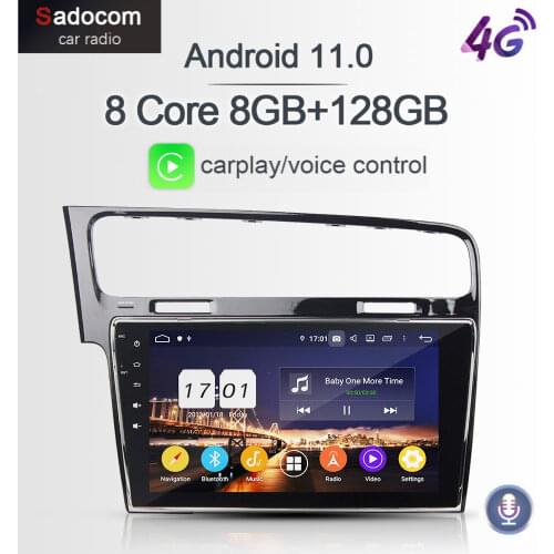 PX6 10.2" DSP TDA7851 Android 10.0 64G 4GB RAM 8core Car DVD Player RDS autoradio wifi car radio For VW Golf 7 2013 2014 2015