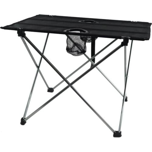 Outdoor Camping BBQ Folding Table Portable Ultralight Aluminum Alloy Foldable Picnic Desk for Camping