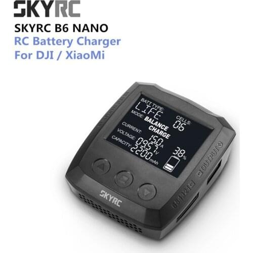 SKYRC B6 NANO Battery Charger 320W DC Micro Multi-chemistry Balance Charger for DJI XIAOMI DRONE JJRC SIMTOO GOPRO SJCAM THIEYE