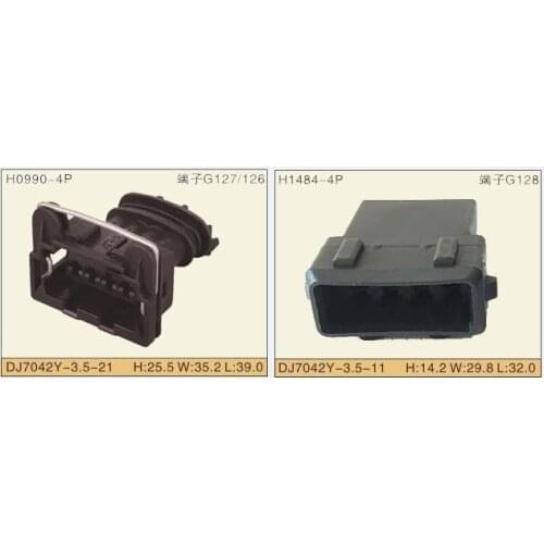 Tyco AMP 4 Pin female male electrical automotive plug waterproof auto connector 282192-1