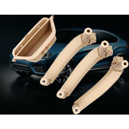 LHD Left Right Car Door Interior Inner Handle Pull Trim Cover for BMW F25 X3 F26 X4 2010-2017 Auto Styling Accessories