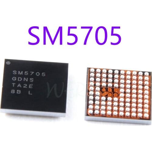 1pcs 100% New SM5705 Charger IC For Samsung A5100 J500F USB Charging IC chip