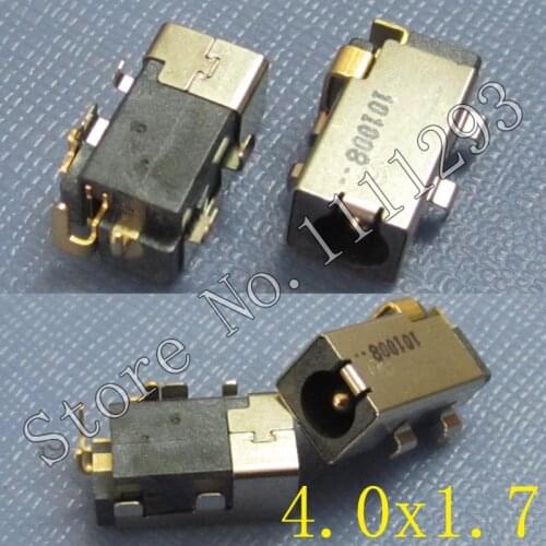 5pcs/lot DC Power Jack Socket Connector for Asus Lenovo etc DC Port 4.0x1.7 , 7-pin