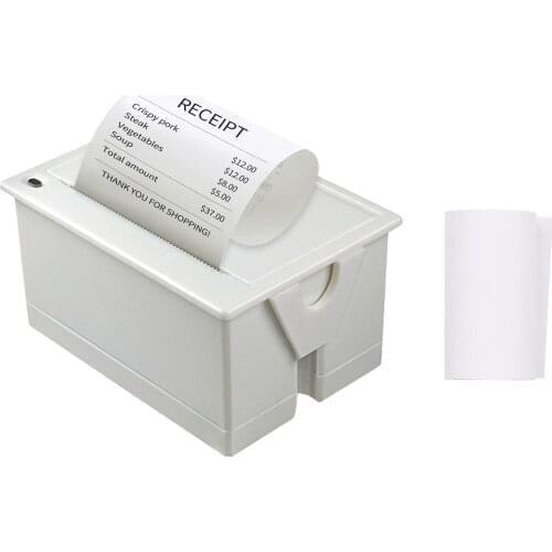 Aibecy Mini 58mm Embedded Thermal Printer Module POS Receipt Ticket Barcode Printer ESC/POS Print with USB/RS232/TTL Interface