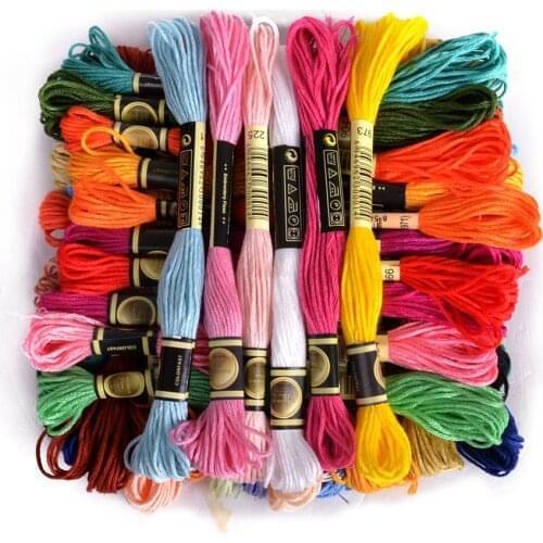 Cxc two labels 10 pieces cross stitch threads / cross stitch embroidery thread / Custom threads colors 06