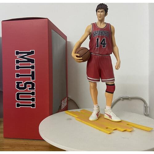 SLAM DUNK Dasin Mitsui Hisashi Action Figure GT PVC Model Toy Brinquedos Gift NO.14 25CM