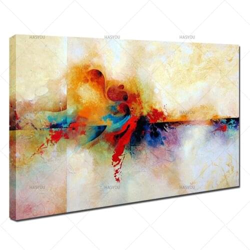 Large oil Painting on canvas Abstract Art Modern yellow vertical acrylic Painting Canvas Art Living Room Office Decor pictures