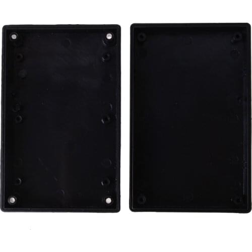 125x80x32 mm DIY Enclosure Instrument Case Electrical Supplies Good Quality Black Plastic Electronic Project Box