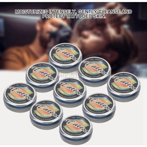 24PCS/Box Tattoo Cream Aftercare Ointments Tattoo Supplies Tattoo Healing Repair Cream Nursing Repair Ointments Skin Recovery
