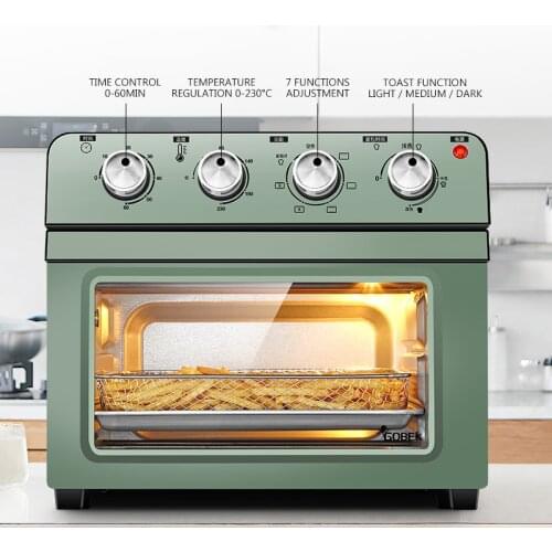 Multi-function Electric Oven Hot Air Egg Tart Bread Pizza Baking Oven Machine Fried Toaster Hot Air Oven For Home 1500W T35