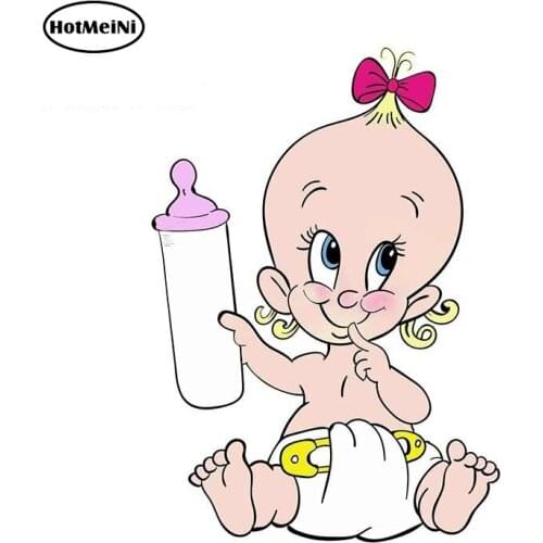 HotMeiNi 13cm x 9.3cm for Baby Herman Roger Rabbit Fine Decal DIY Waterproof Fashion DIY Body for Car Stickers Cartoon Decal