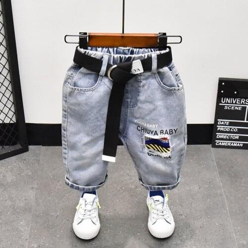 Boys Summer Jeans Shorts Children Cowboy Shorts Cotton Short Pants 2021 Casual Baby Boys Trousers 2-7Years Kids Clothes