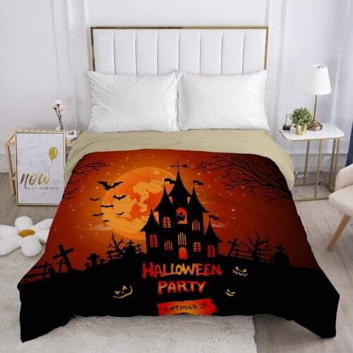 Cartoon Hallowmas Childrens Duvet cover Quilt/Blanket/Comfortable Case Bedding for kids baby boy girls 140x200 for Home PARTY