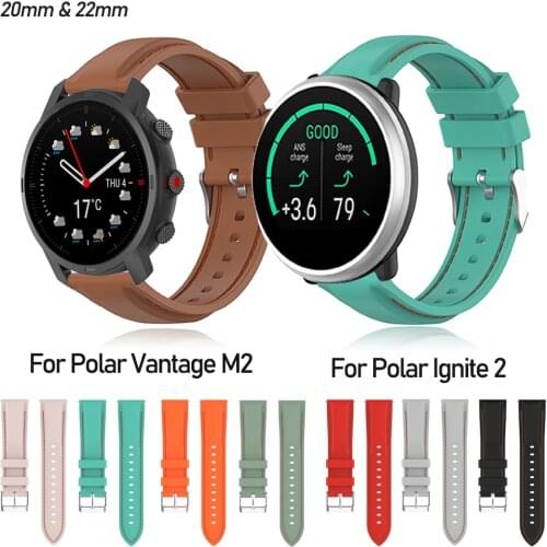 Watch Band for Polar Ignite 2/ Vantage M M2 Wrist Strap for Polar Grit X/Unite Sport Belt Bracelet SmartWatch Accessories