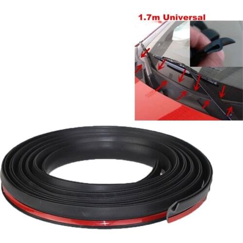 Rubber Under Front Windshield Panel sealing strip For Volkswagen VW Polo sedan Passat B5 B6 B7 B8 Golf 4 mk3 mk4 5 6 Bora Tiguan