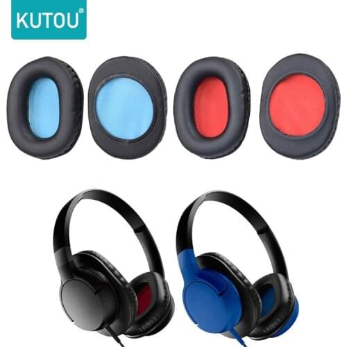 Compatible With Protein Leather Replacement Ear Pads for Audio Technica ATH-AX1iS Headphones Earpads Headset Ear Cushion