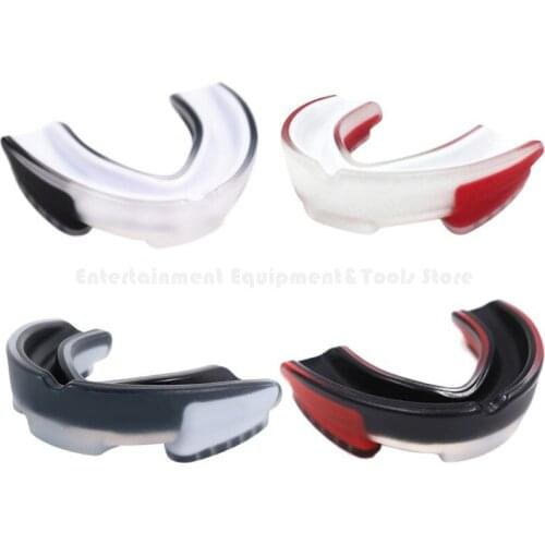Adult Sports Boxing Mouth Guard Tooth Brace Safety Protector Gum Shield for Basketball Football MMA Fight Muay Thai