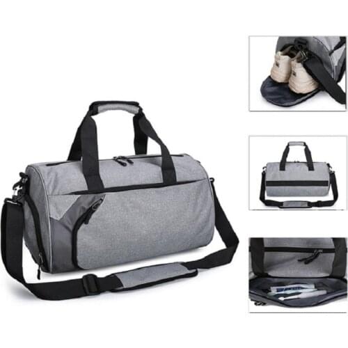 Gym Bags Men Women Sports Fitness Yoga Training Shoulder Bag Multifunction Dry And Wet Separation Travel Handbag Wiht Shoe Pouch