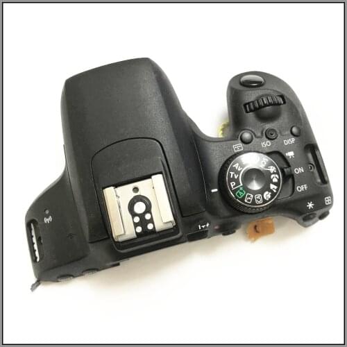 Used Repair Parts For Canon EOS 800D Rebel T7i Kiss X9i Top Cover Case Ass'y With Power Switch Shutter Button Flex Cable