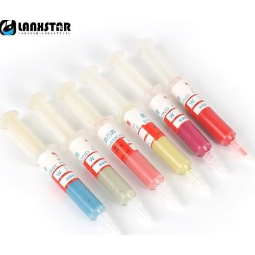 High Quantity Diamond Polishing Lapping Paste Compound Syringes 0.5 ~5 Micron Glass Metal Grinding Polishing AbrasIve Tools