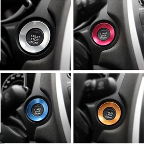 Car ignition key hole ring decoration for Mitsubishi ASX Outlander Lancer Evolution Pajero Eclipse Grandis FORTIS Zinger Mirage