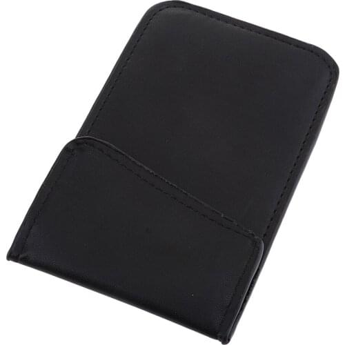 Key Fob Signal Blocking Bag Auto RFID Blocking Holder Anti-Theft Security Bag for Car Key, Cell Phone, IC Card Black