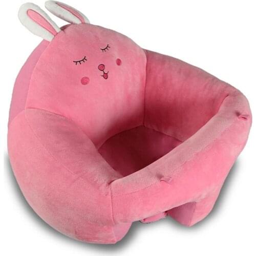 Infant Baby Support Seats Comfy Plush Portable Sofa Chair For Learning To Sit Up Cotton Feeding Seat Cute Animals Kids