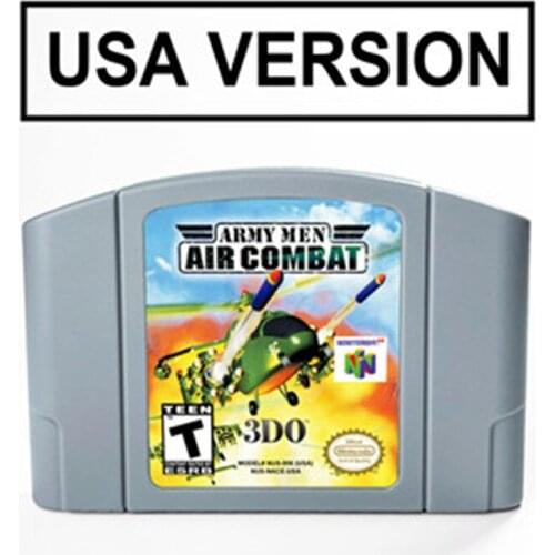 Army Men Air Combat For 64 Bit Game Cartridge USA Version NTSC Format