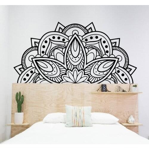 Mandala Wall Decor Art Sacred Geometry Mandala Wall Sticker Mandala Wall Decal Mandala Stencil Bedroom Living Room Decor C989