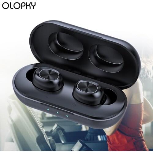 New TWS Earphones Bluetooth 5.0 9D Touch Control Wireless Earbuds Sport Stereo Noise Reduction Headset With Mic For Mobile Phone