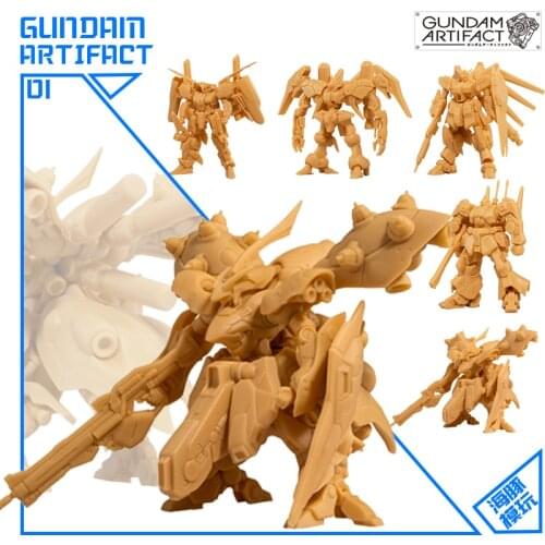 Bandai Genuine Gundam GK CANDY TOY ARTIFACT Hi-v-Gundam MSN-04-2 Nightingale EXS Assembled Action Figure Model Toys