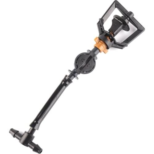 5-50sets Irrigation System 6mm 360 Degree Rotary sprinkler with 4/7mm T Hose Connector Water Control Sprinkler Garden Irrigation