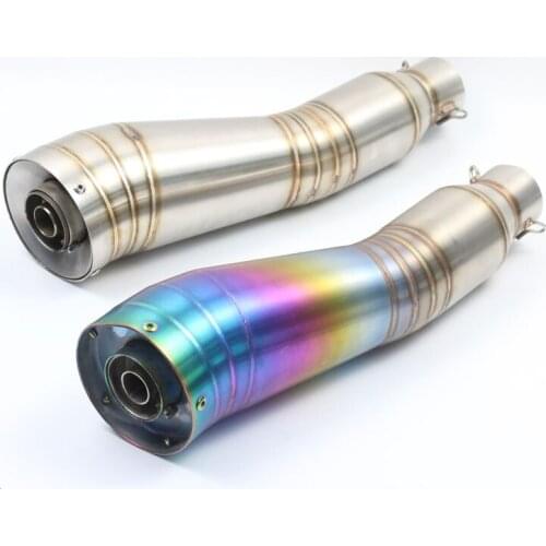 Motorcycle Steel GP Racing Exhaust Muffler Pipe With Removeable DB Killer escape moto For tmax 500 cb1000r ducati monster cbr650