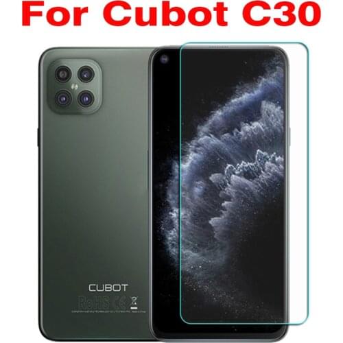 2PCS High Quality Full Glue Tempered Glass For Cubot C30 Screen Protector protective film For Cubot C30 Glass