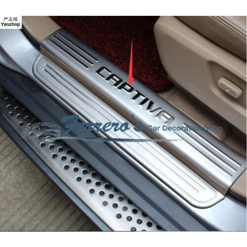 Накладки на пороги Chevrolet Yanzhiqi China At AliExpress