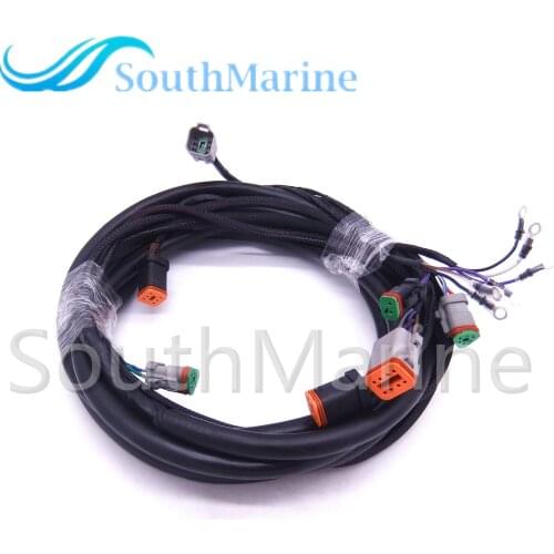 0176340 176340 New SystemCheck 15ft Main Modular Ignition Wiring Harness Cable for Evinrude Johnson OMC Remote Control boxes